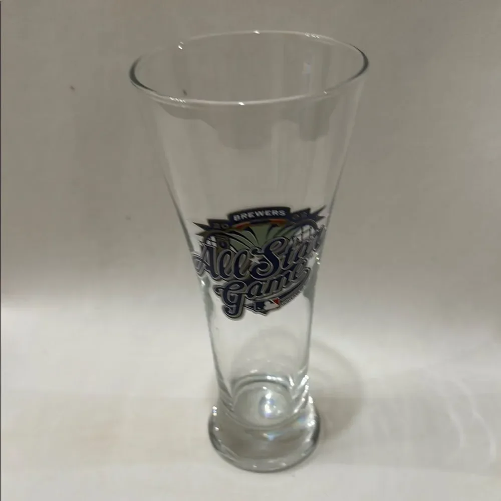 Brewers All-Star Game 12 Oz Pilsner Beer Glass Major League Baseball 2002